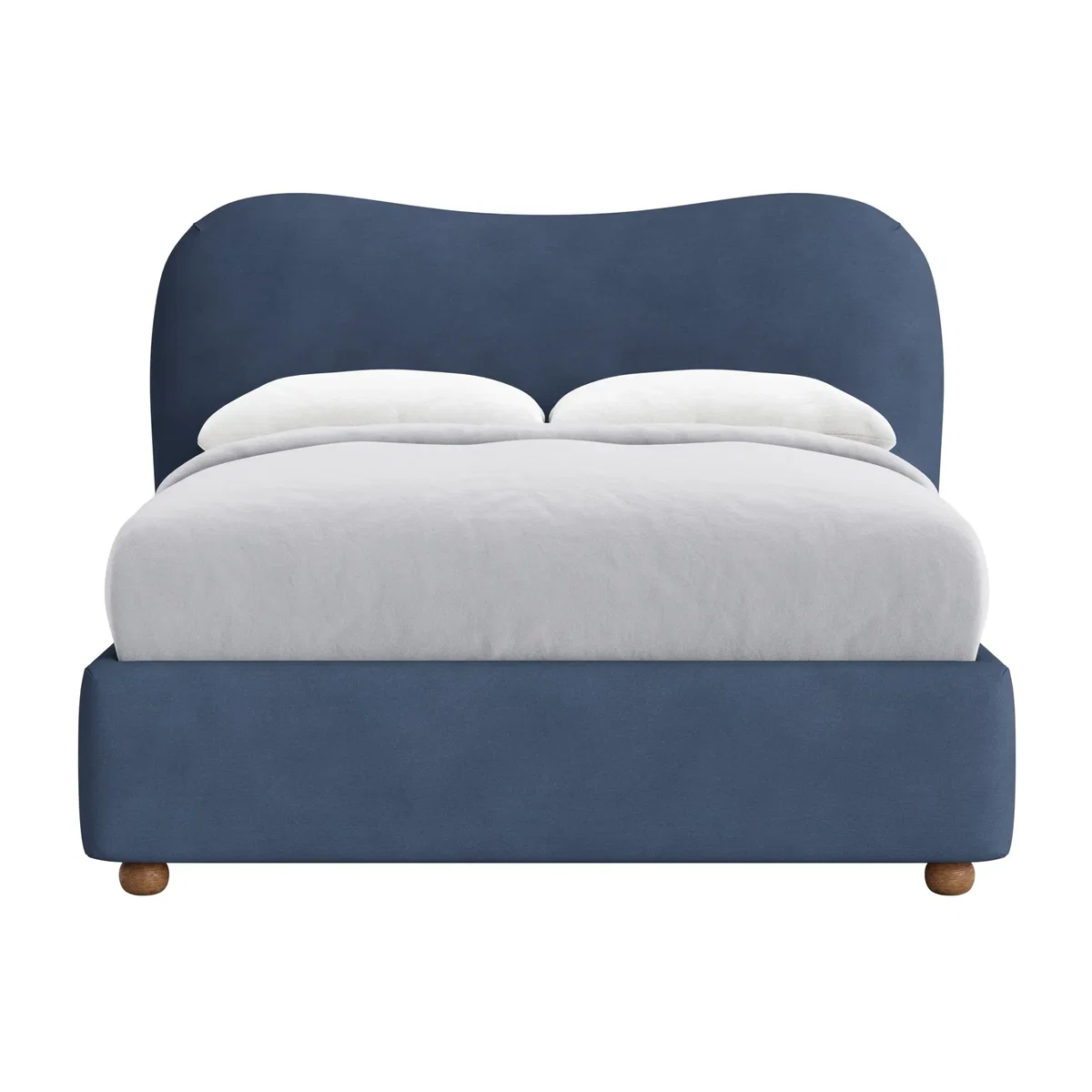 Monroe Bed, Double (Sloe Berry Bush Clever Cotton) – image 1