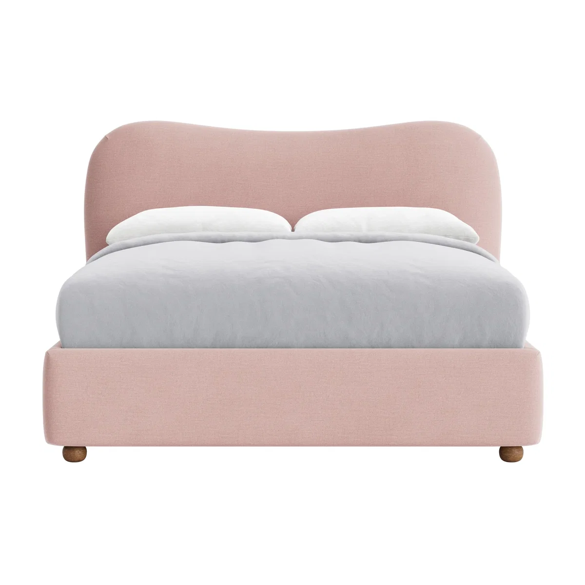 Monroe Bed, King (Rosewater Clever Linen) – image 1