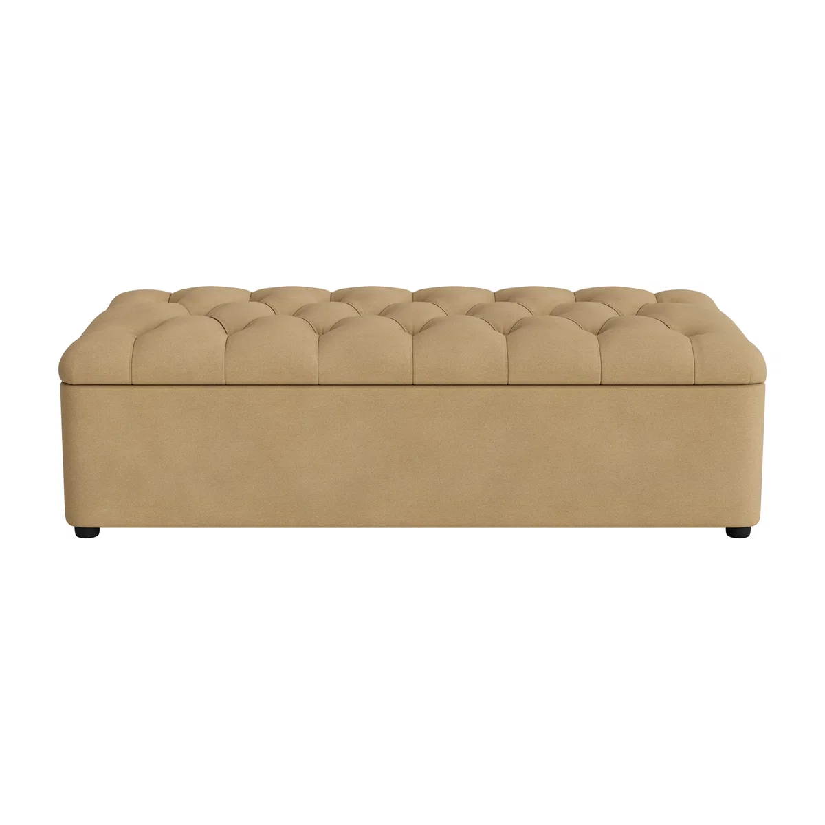 Bed in a Button, Double (French Mustard Clever Cotton) – image 1