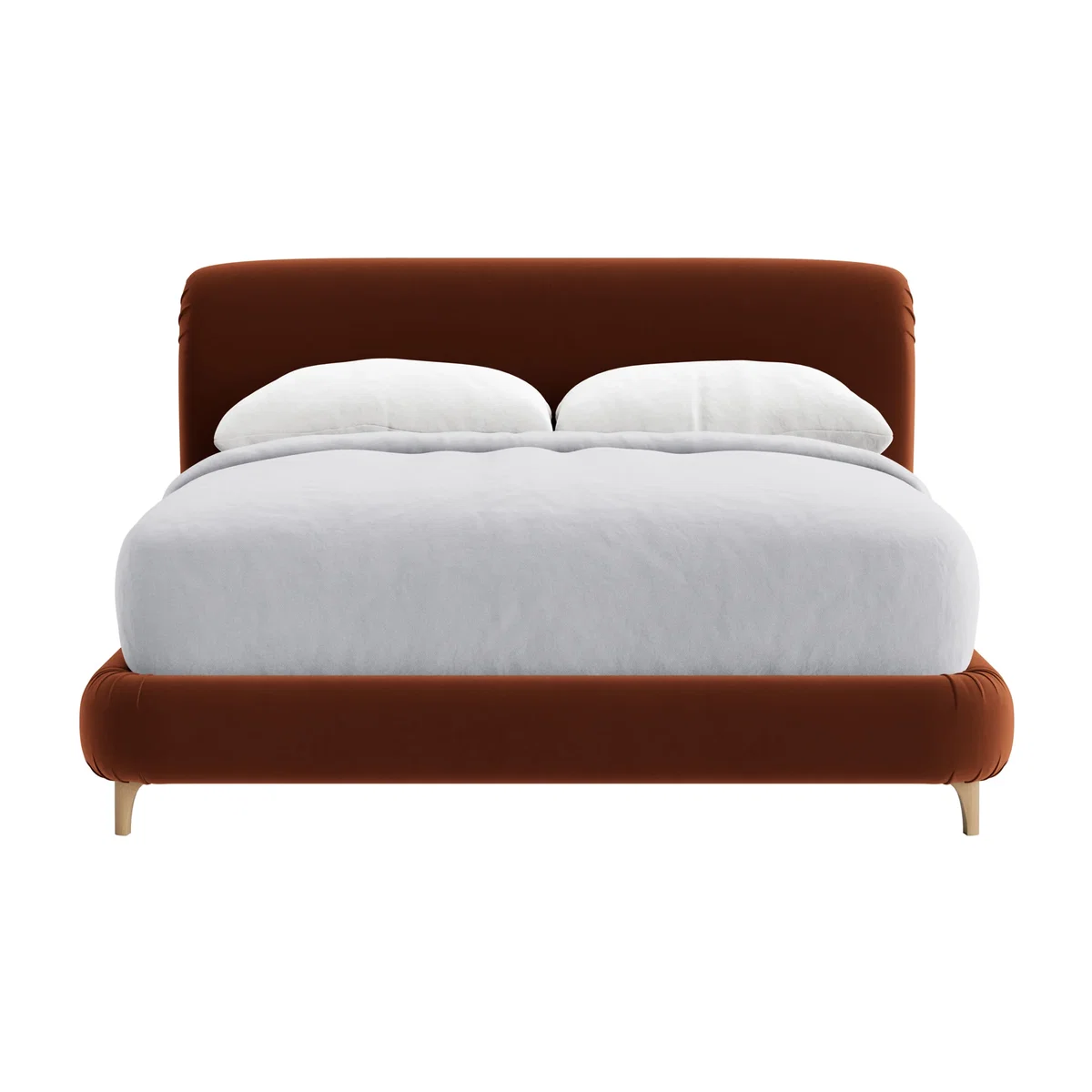 Cookie Bed, King (Sticky Toffee Clever Velvet) – image 1