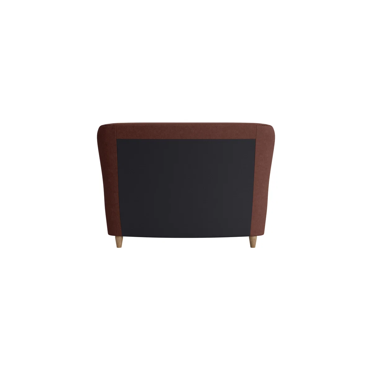 Double Smoke Bed in Mulberry Wine Clever Linen – image 4
