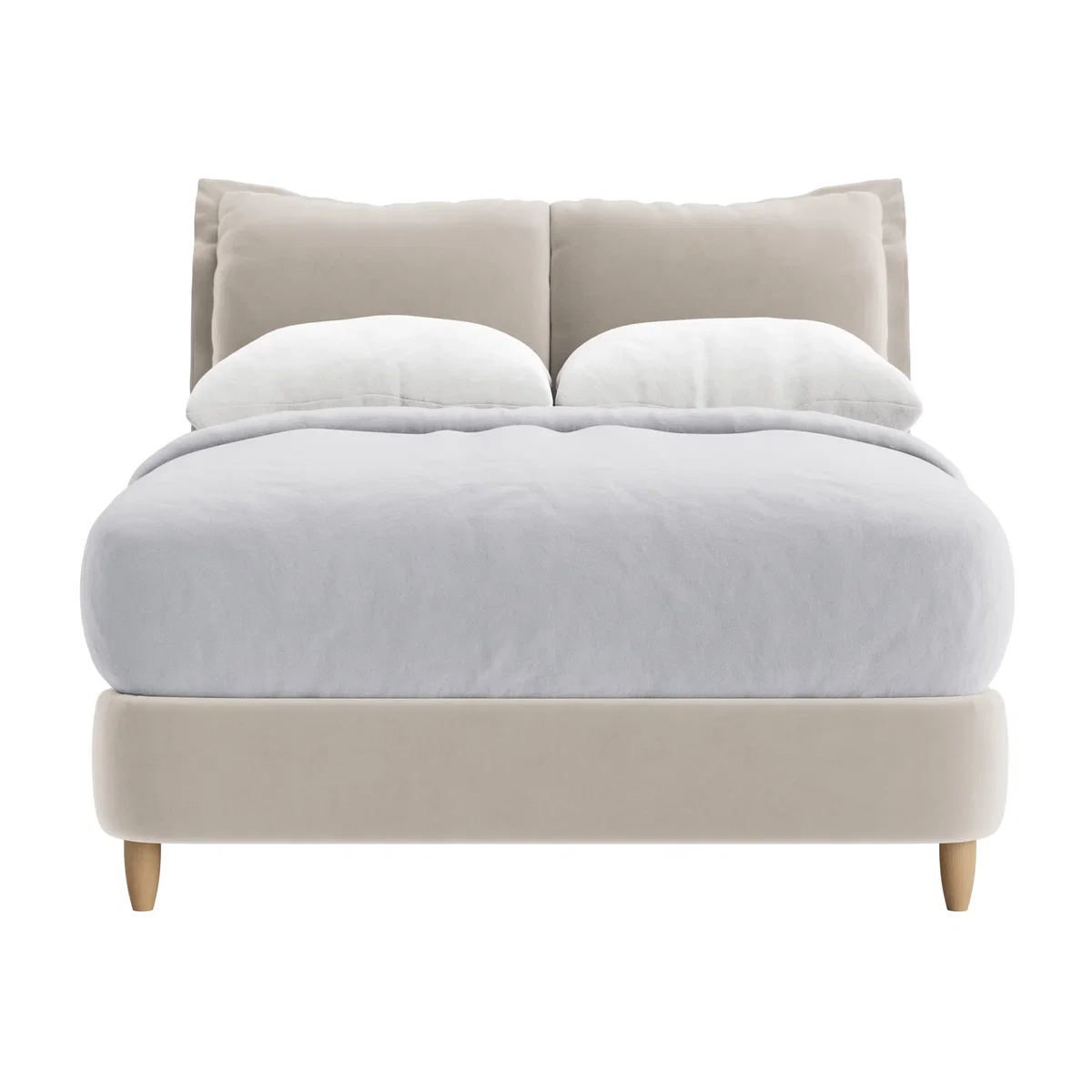 Beddy-Byes Bed, Double (Warm Dough Clever Velvet) – image 1