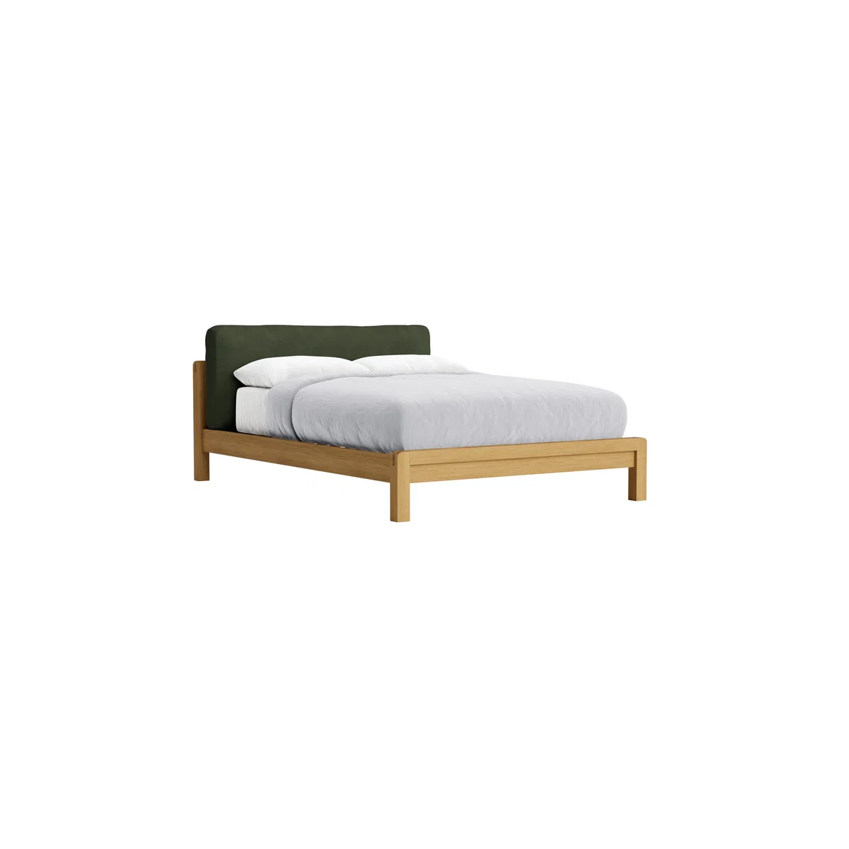 Slumberbatch Bed, King (Woody Walk Clever Cotton, Light Oak) – image 2