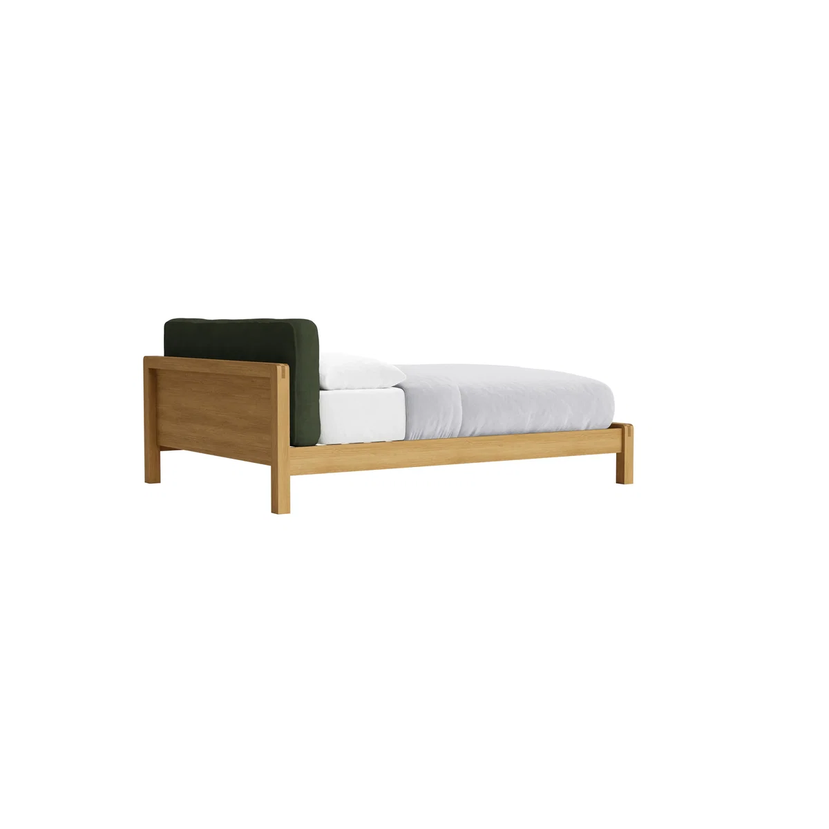 Slumberbatch Bed, King (Woody Walk Clever Cotton, Light Oak) – image 3