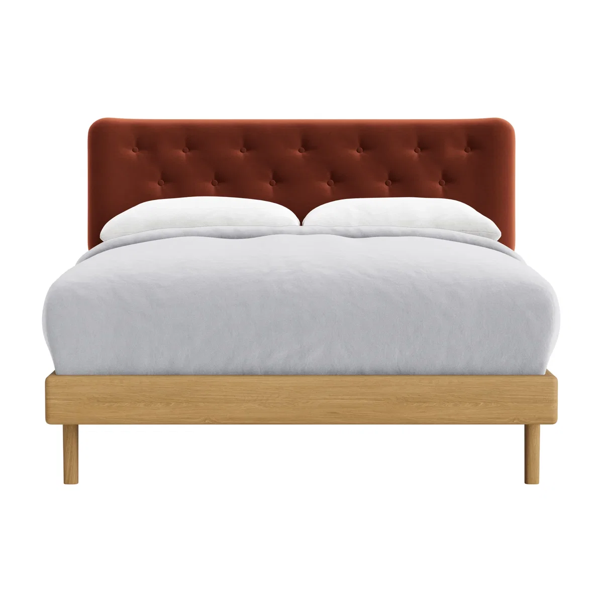 Dr Slow Bed, Double (Broken Pot Clever Velvet) – image 1