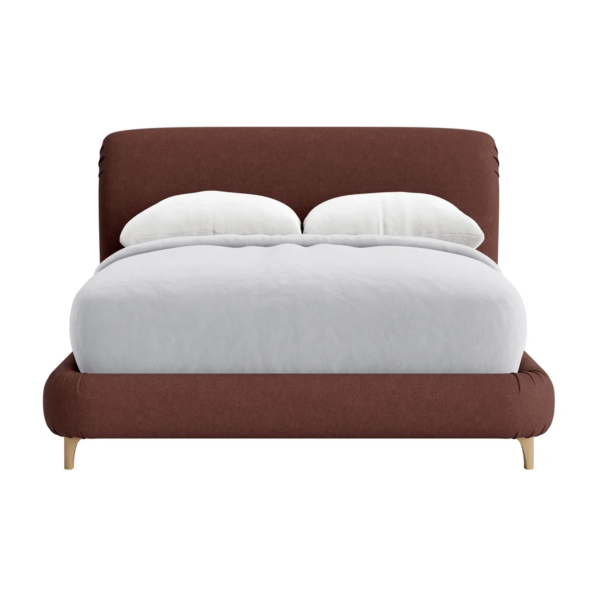 Cookie Bed, Double (Mulberry Wine Clever Linen) – image 1