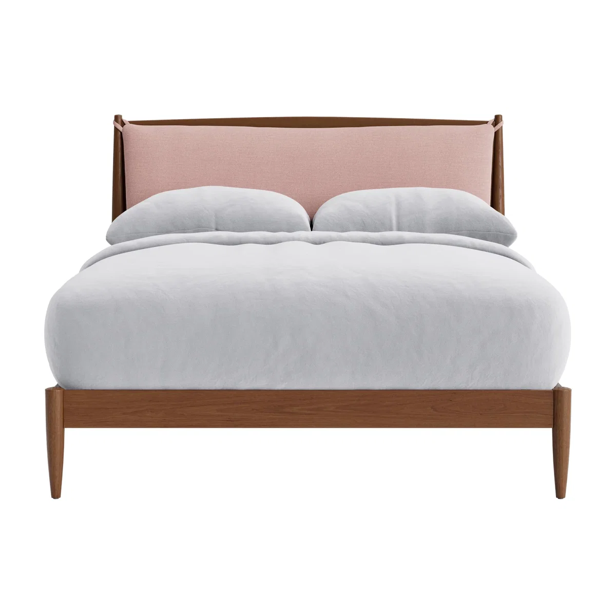 Bagel Bed, King (Rosewater Clever Linen, Warm Ash) – image 1