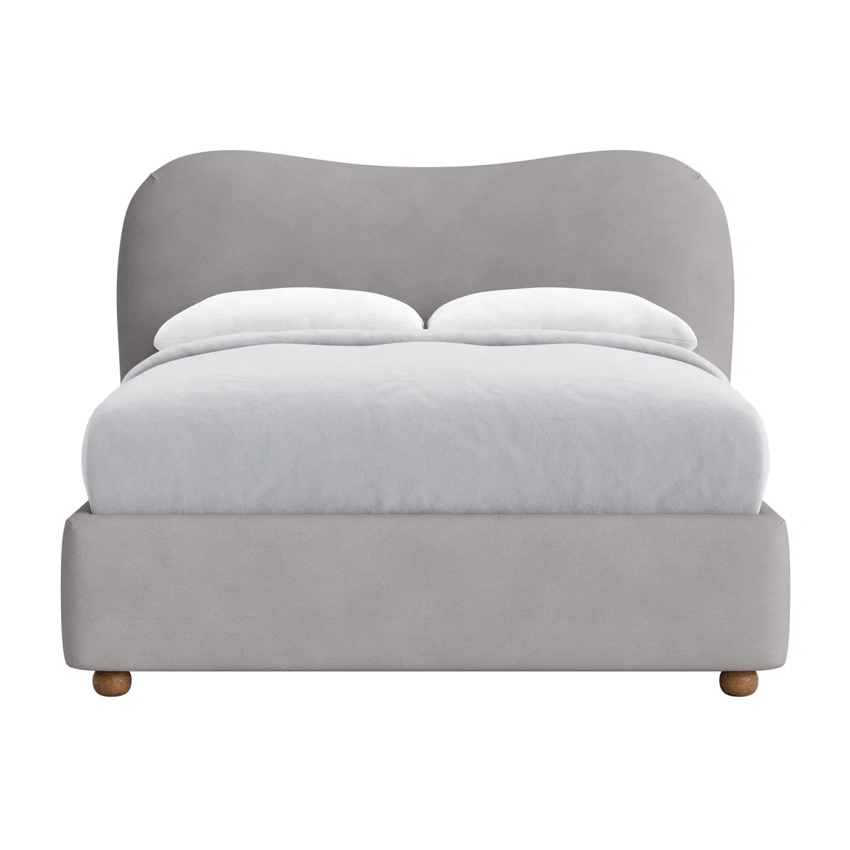 Double Monroe Bed in Homing Pigeon Clever Cotton – image 1