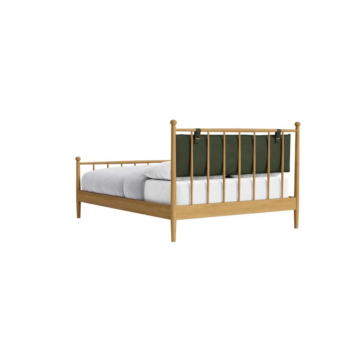 Poppins Bed, King (Woody Walk Clever Cotton, Light Oak) – image 5