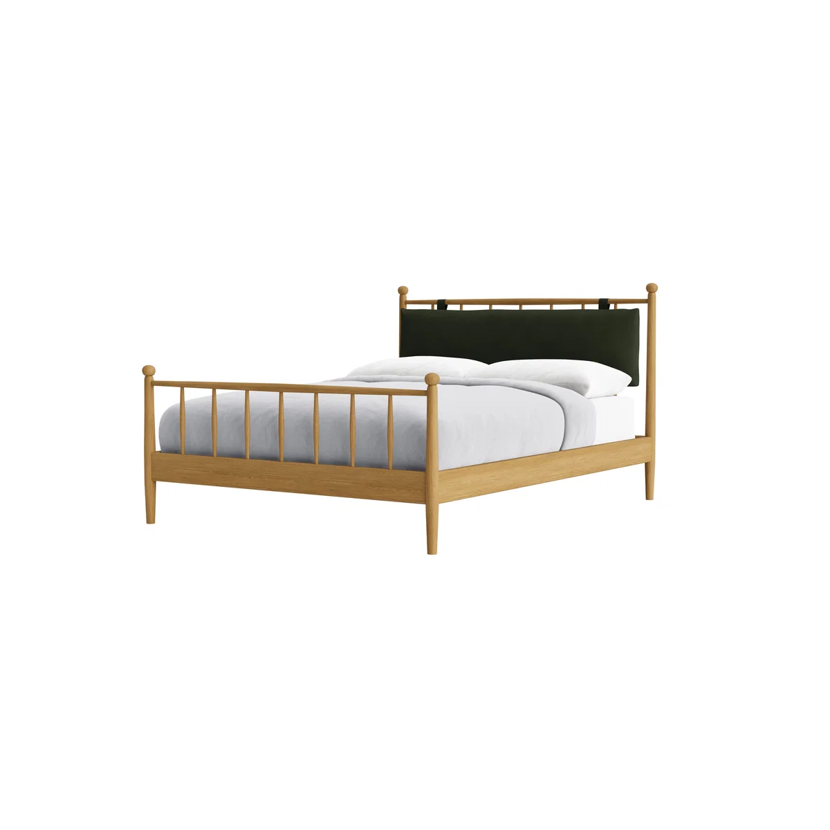 Poppins Bed, King (Woody Walk Clever Cotton, Light Oak) – image 6