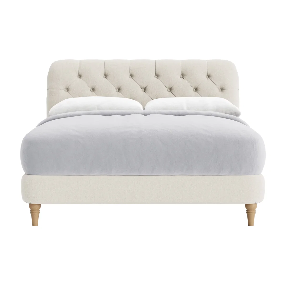 Bedlington Bed, King (Egg Box Clever Linen) – image 1