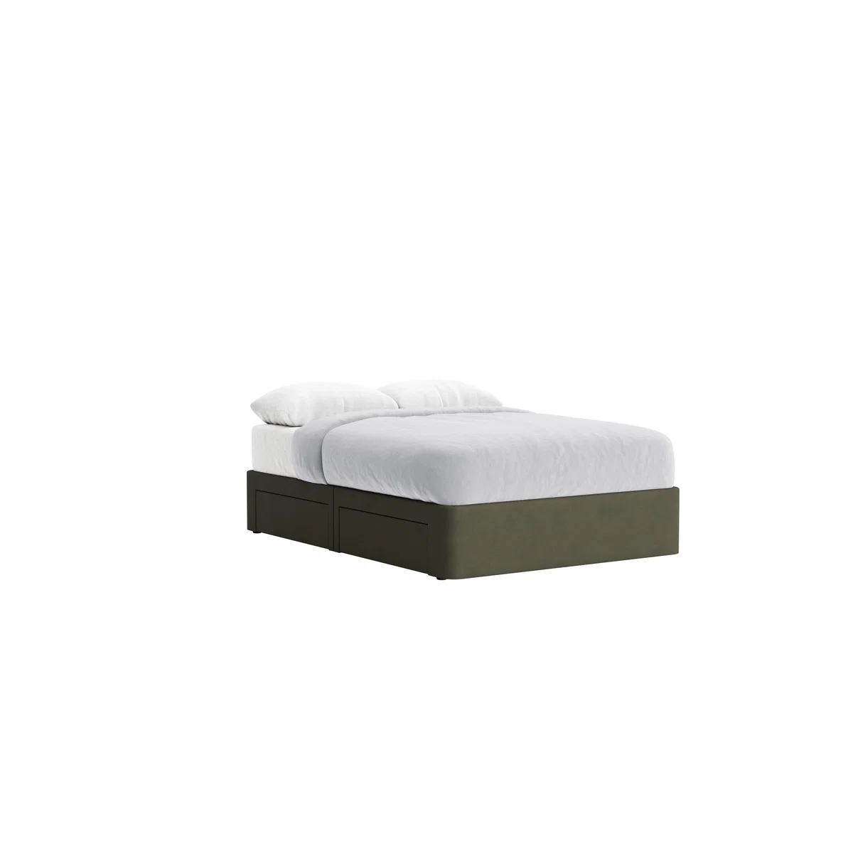 Side Stash 2 Drawer Bed, King (Woody Walk Clever Cotton) – image 2