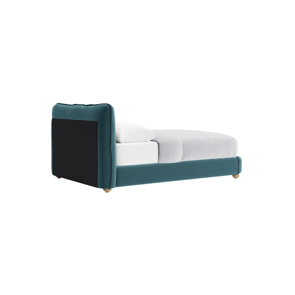 Pillow Talker Bed, King (Sopping Seagrass Clever Velvet) – image 3