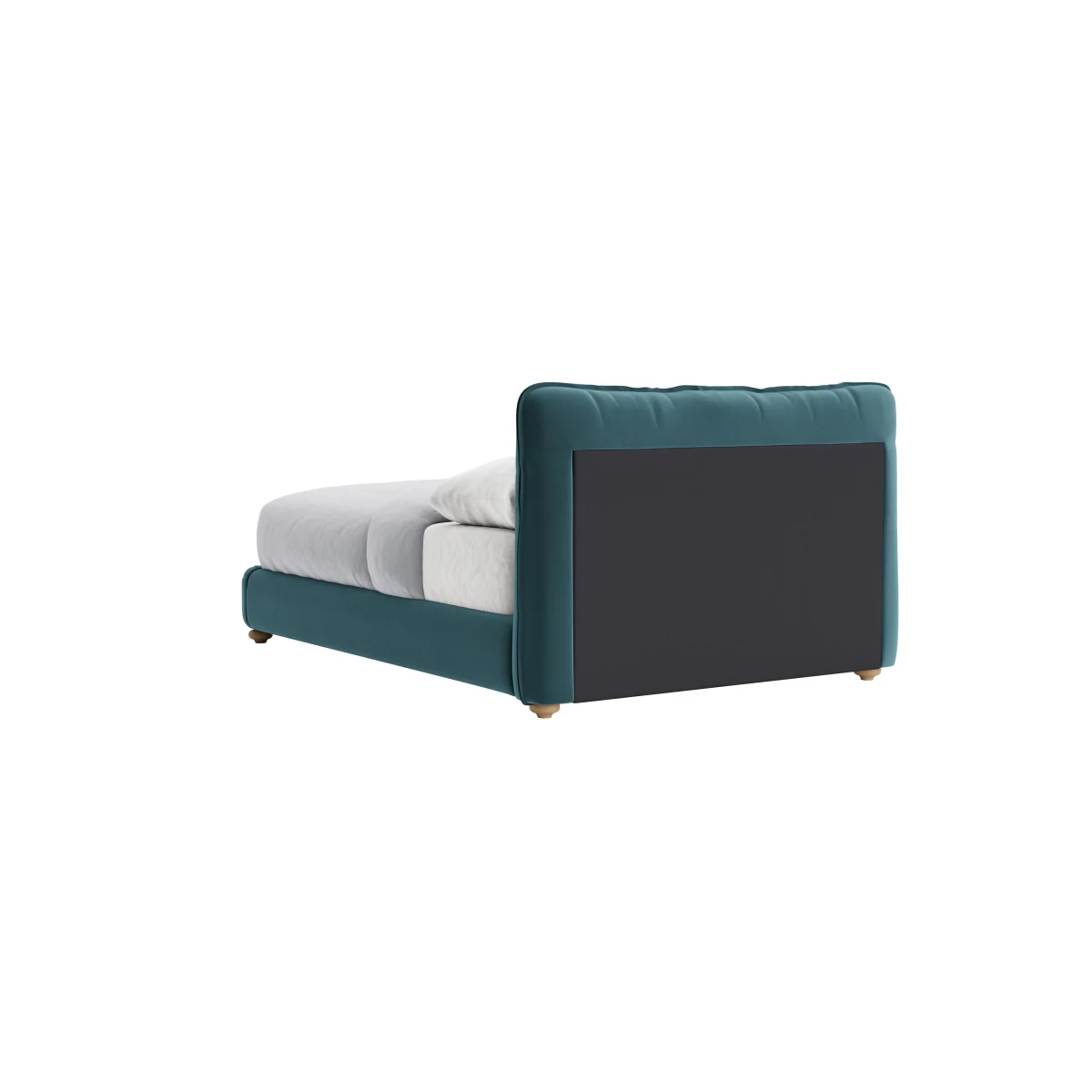 Pillow Talker Bed, King (Sopping Seagrass Clever Velvet) – image 5