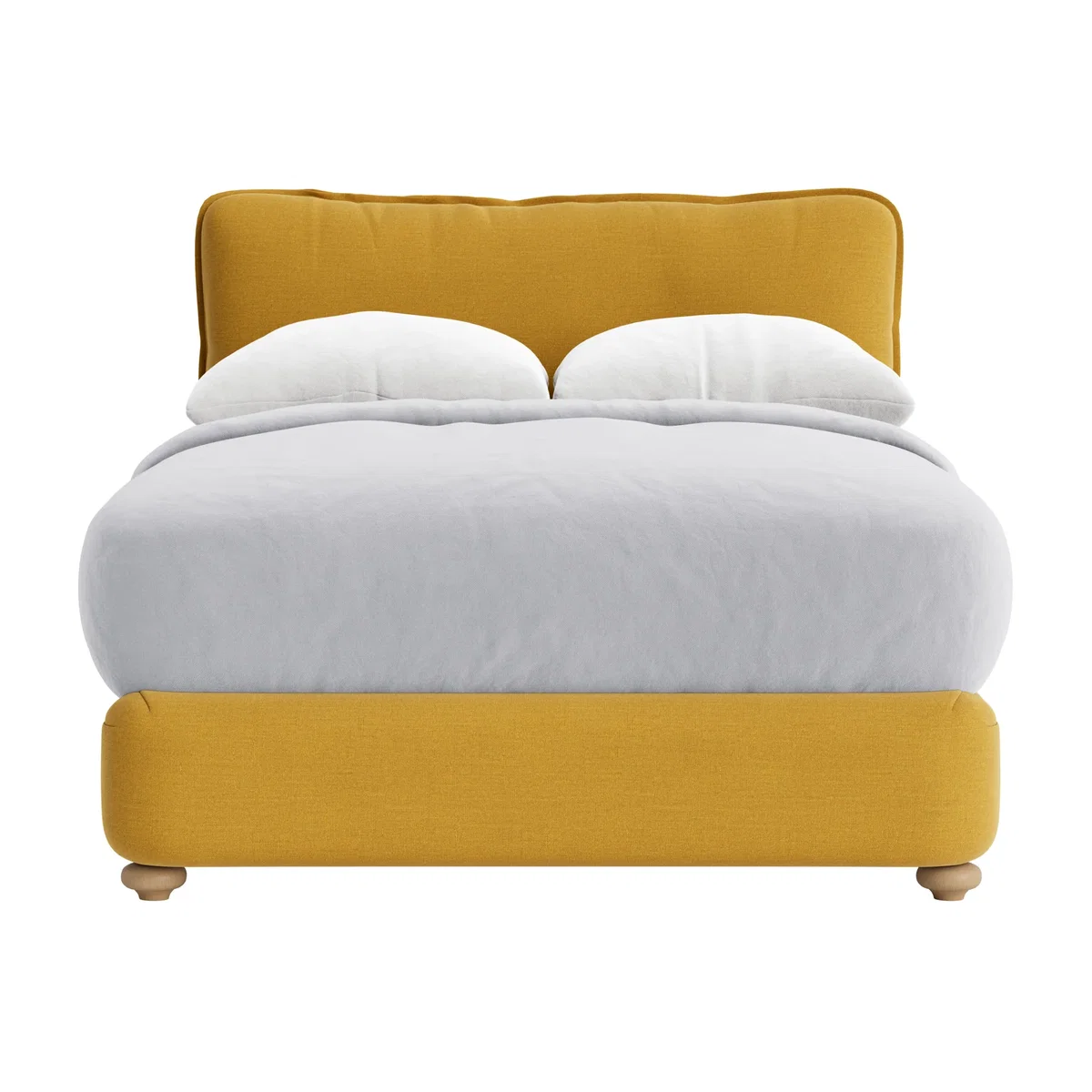 Pillow Talker Bed, Double (Butter Drip Clever Linen) – image 1