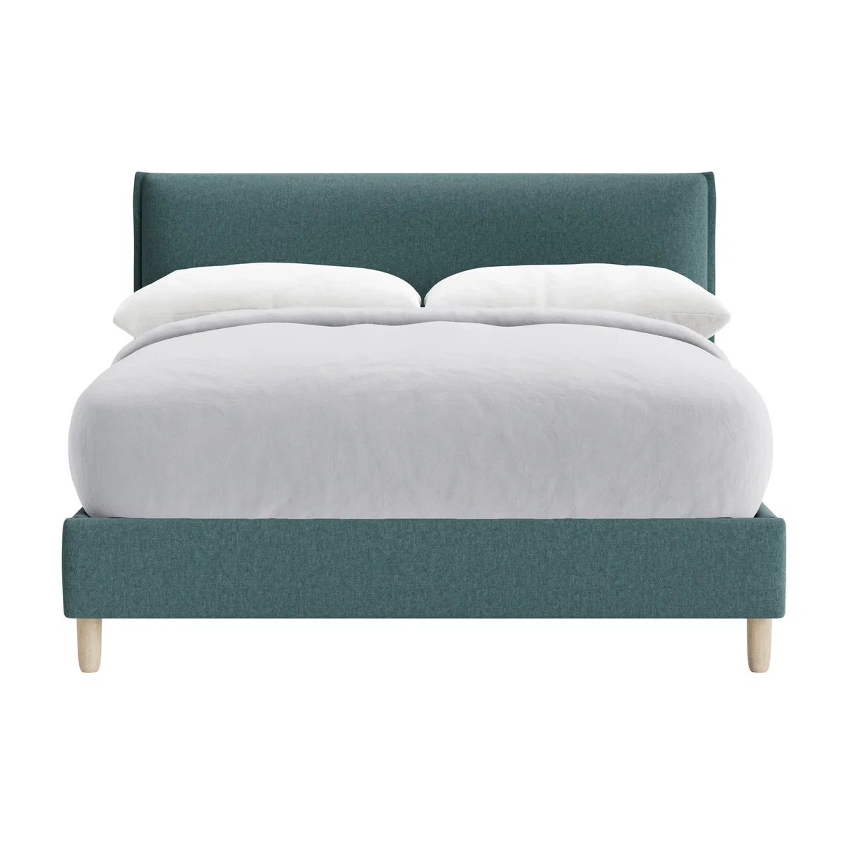 Archy Bed, Double (Puddle Clever Linen) – image 1