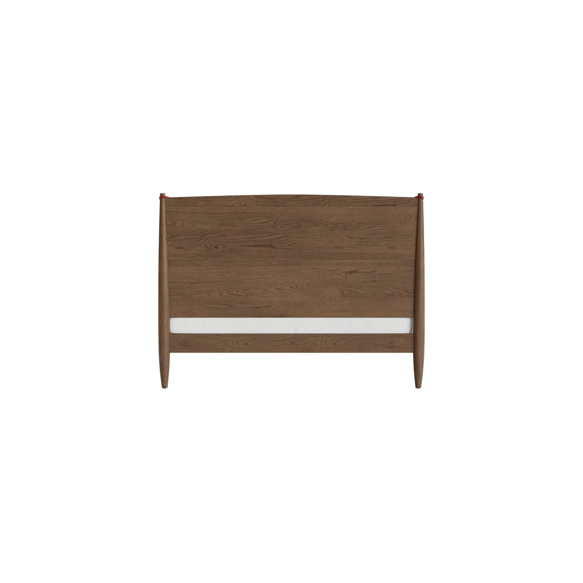 Bagel Bed in Dark Oak Kingsize in Rocking Horse Clever Velvet – image 4