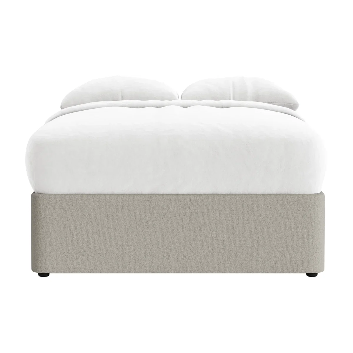 Side Stash 1.5 Drawer Bed, Double (Toast Rack Clever Boucle) – image 1