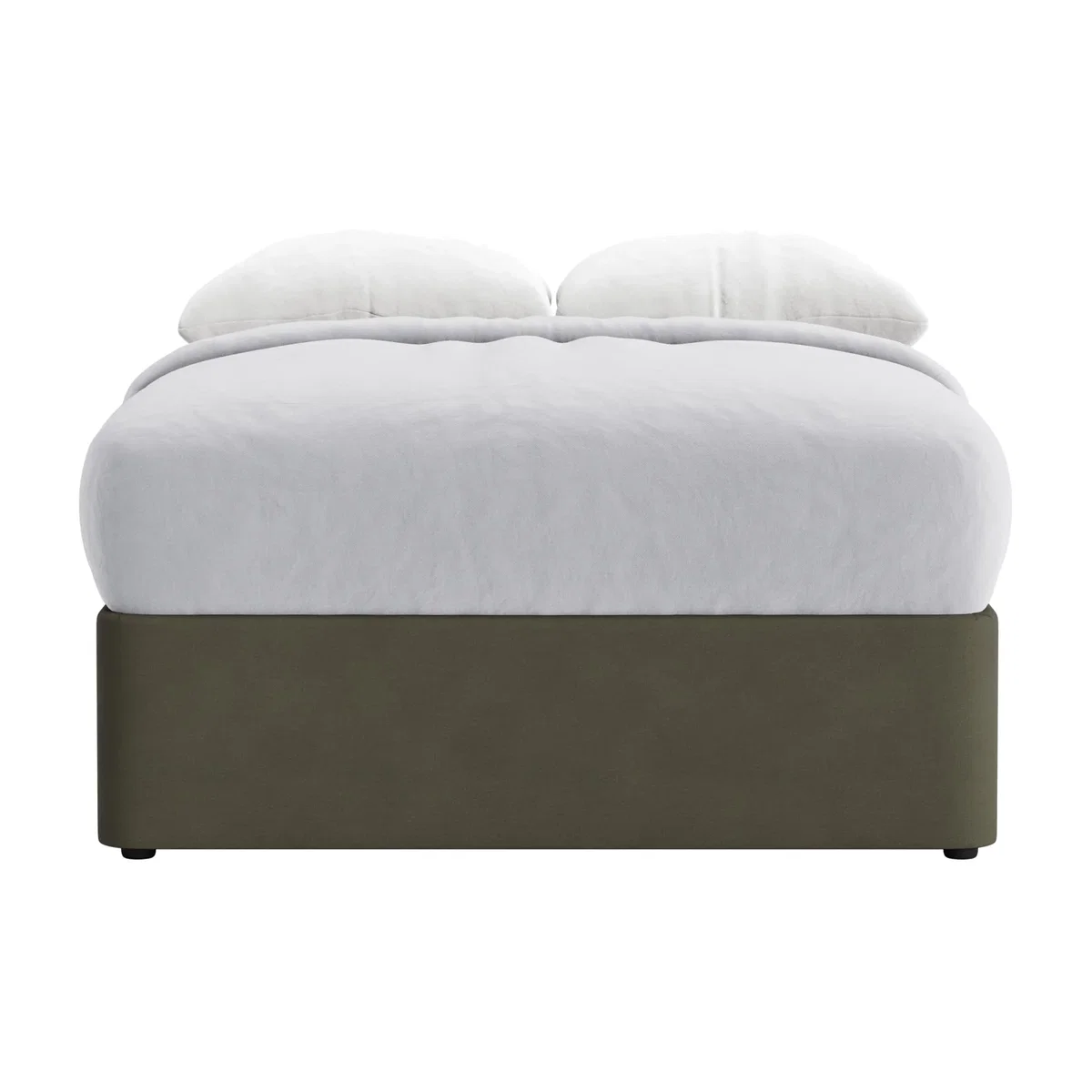 Side Stash 2 Drawer Bed, Double (Woody Walk Clever Cotton) – image 1