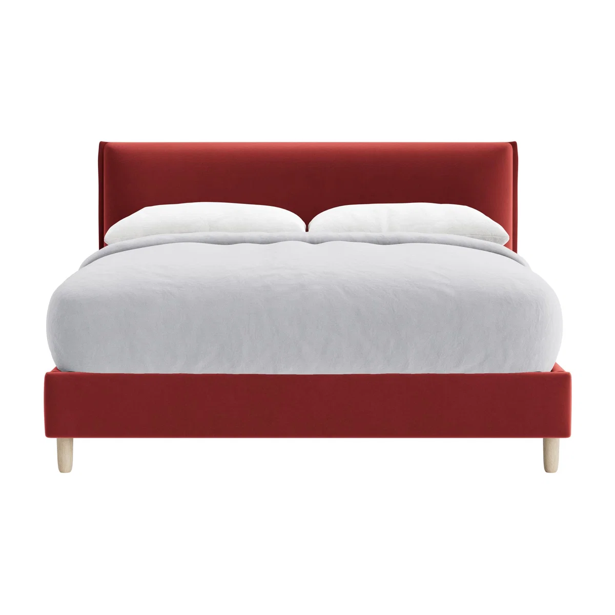Kingsize Archy Bed in Rocking Horse Clever Velvet – image 1