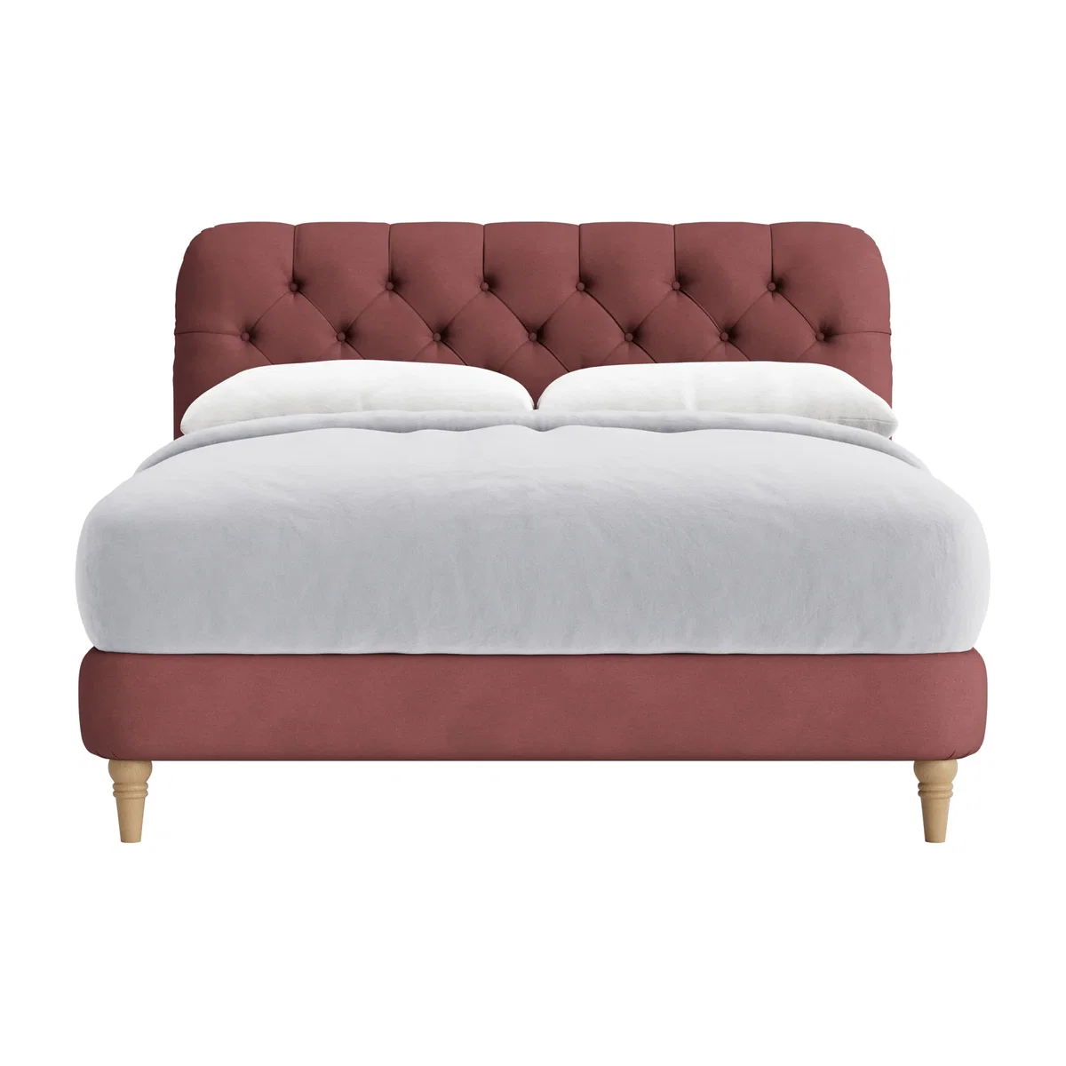 Bedlington Bed, King (Berry Jelly Clever Cotton) – image 1