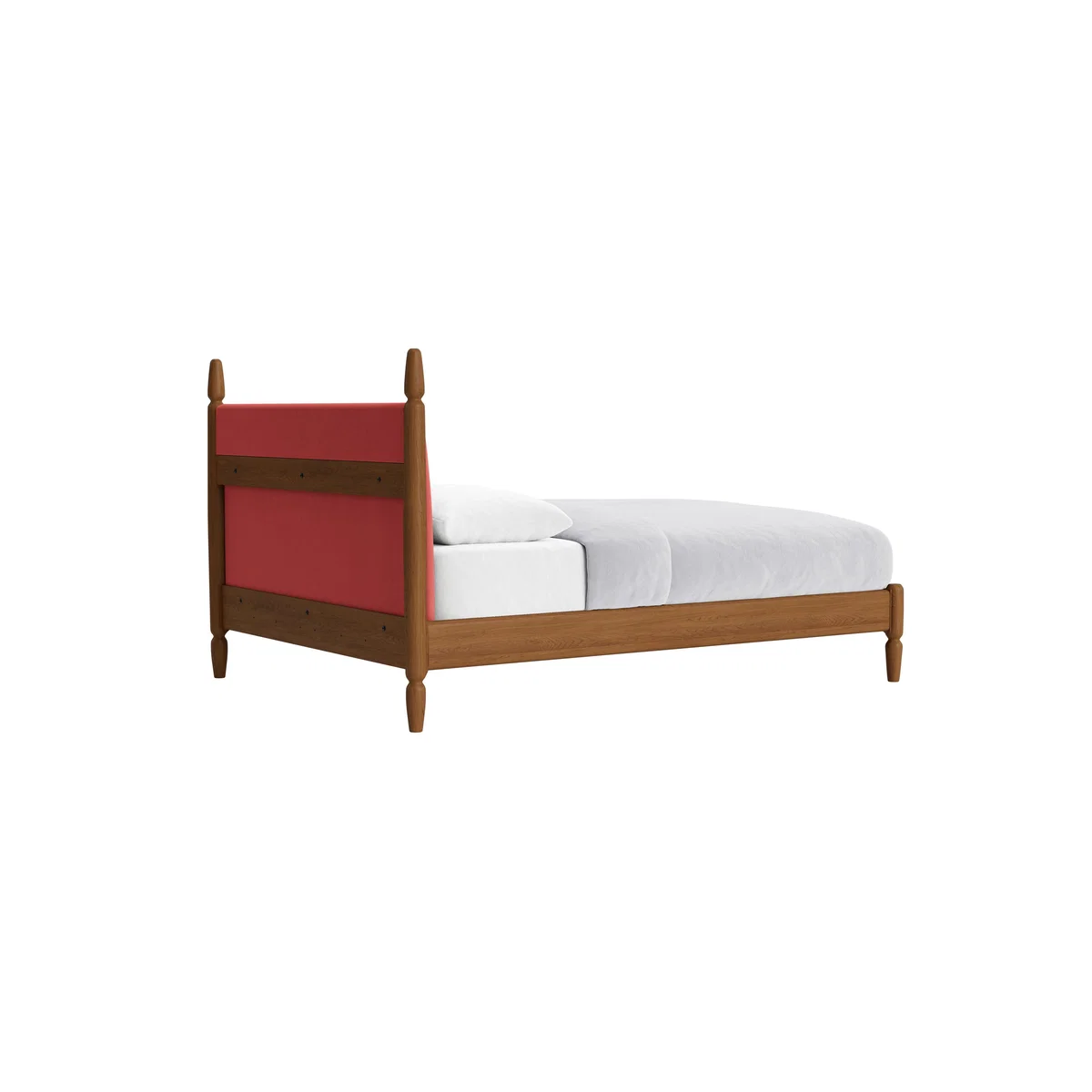 Kingsize Pippi Bed in Warm Ash in Rocking Horse Clever Velvet – image 3