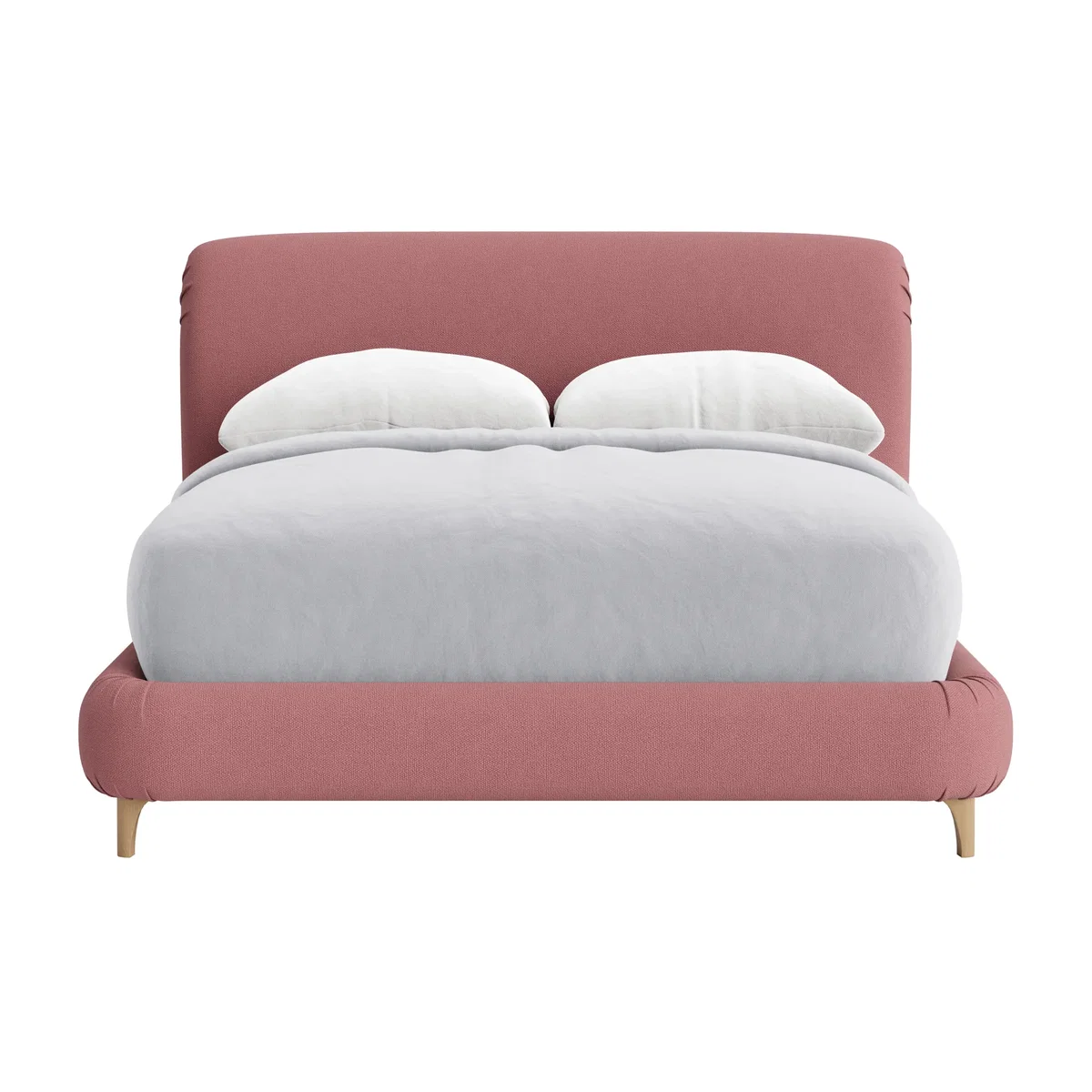Cookie Bed, Double (Rosy Posy Clever Slubby Cotton) – image 1