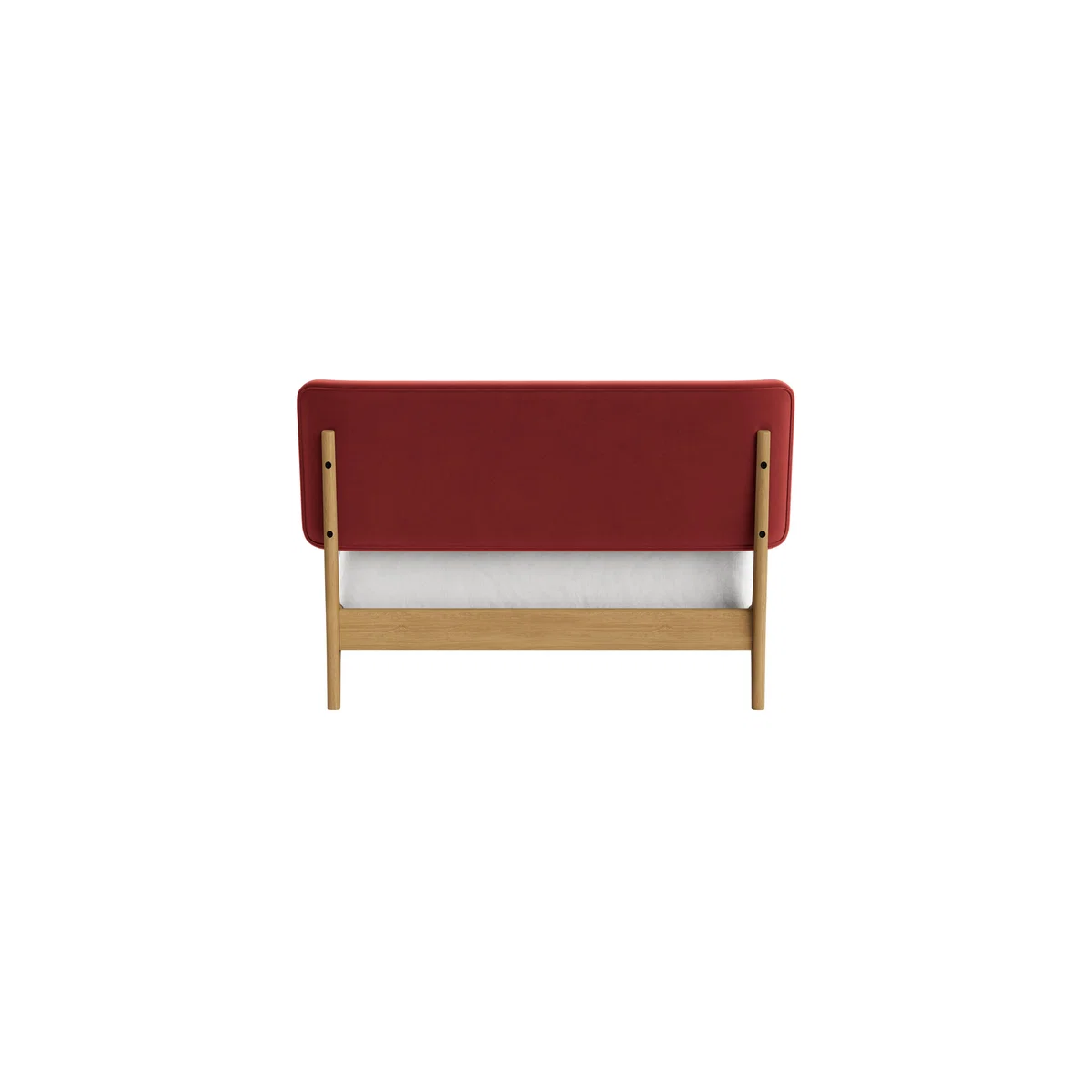Double Dr Slow Bed in Light Oak in Rocking Horse Clever Velvet – image 4