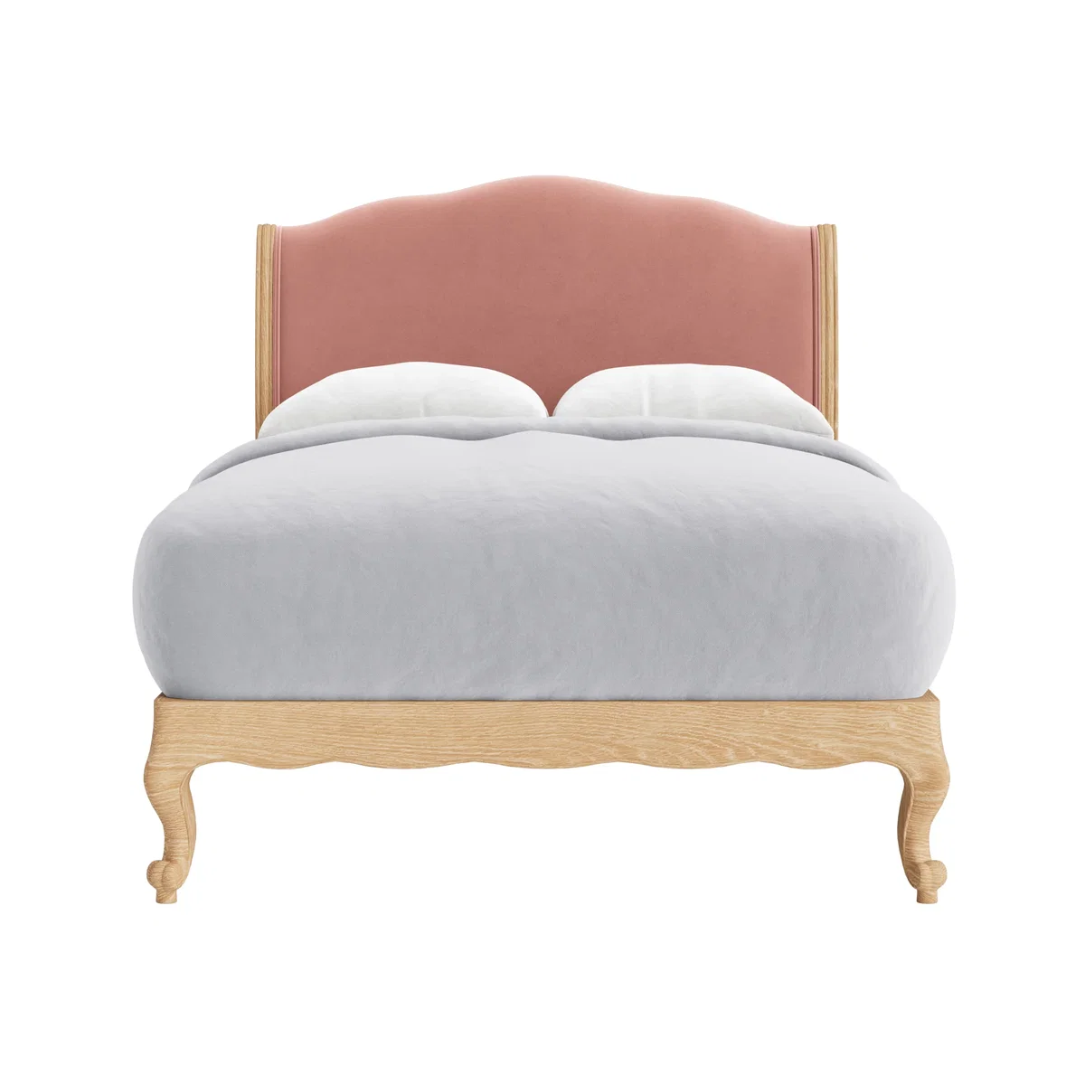 Coco Bed, Double (Flushed Cheek Clever Velvet) – image 1