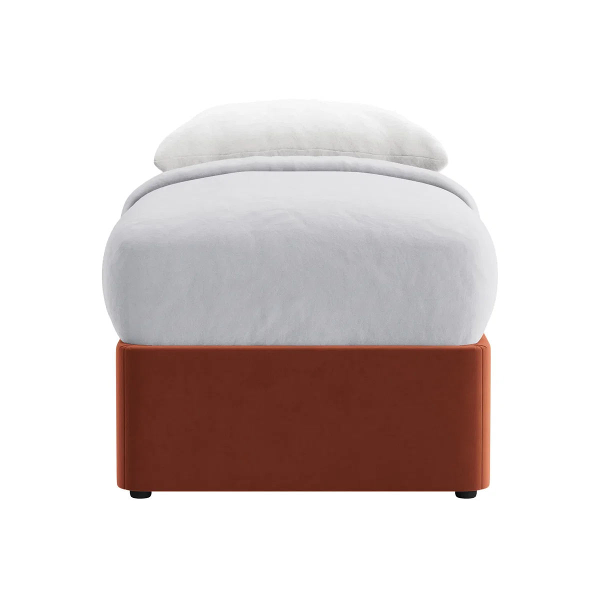 Side Stash 2 Drawer Bed, Single (Broken Pot Clever Velvet) – image 1