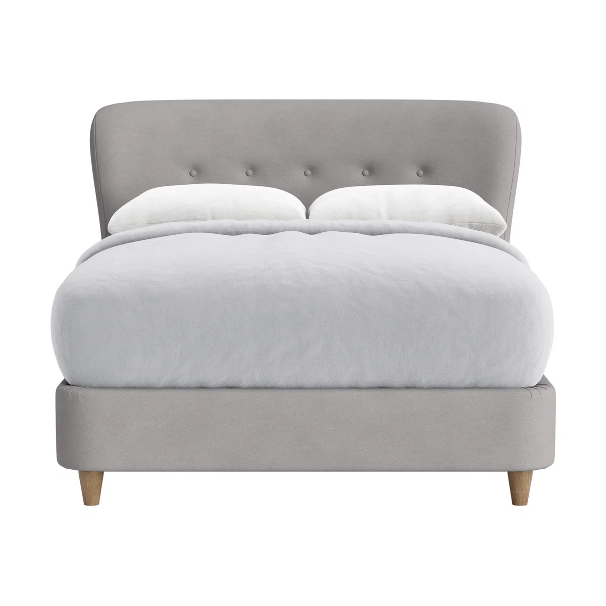 Double Smoke Bed in Homing Pigeon Clever Cotton – image 1