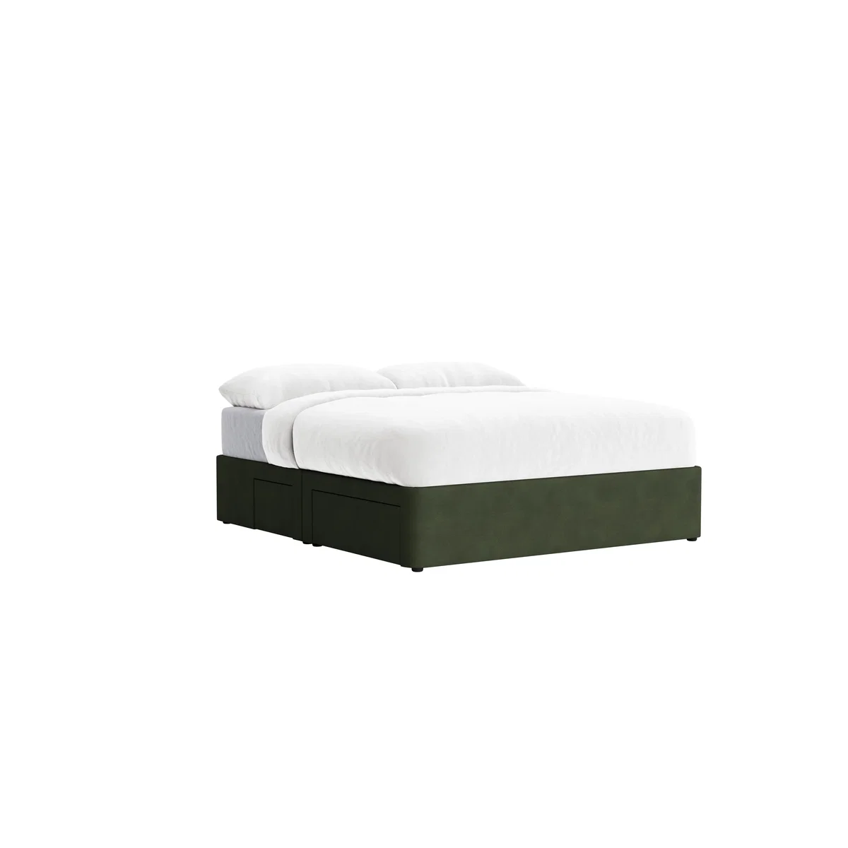 Side Stash 1.5 Drawer Bed, Superking (Woody Walk Clever Cotton) – image 2