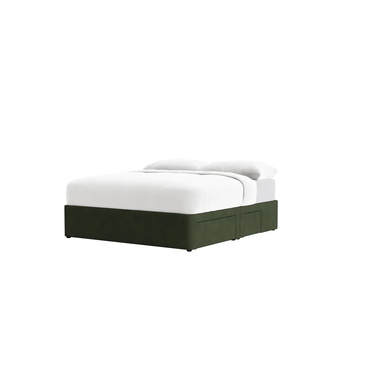 Side Stash 1.5 Drawer Bed, Superking (Woody Walk Clever Cotton) – image 6