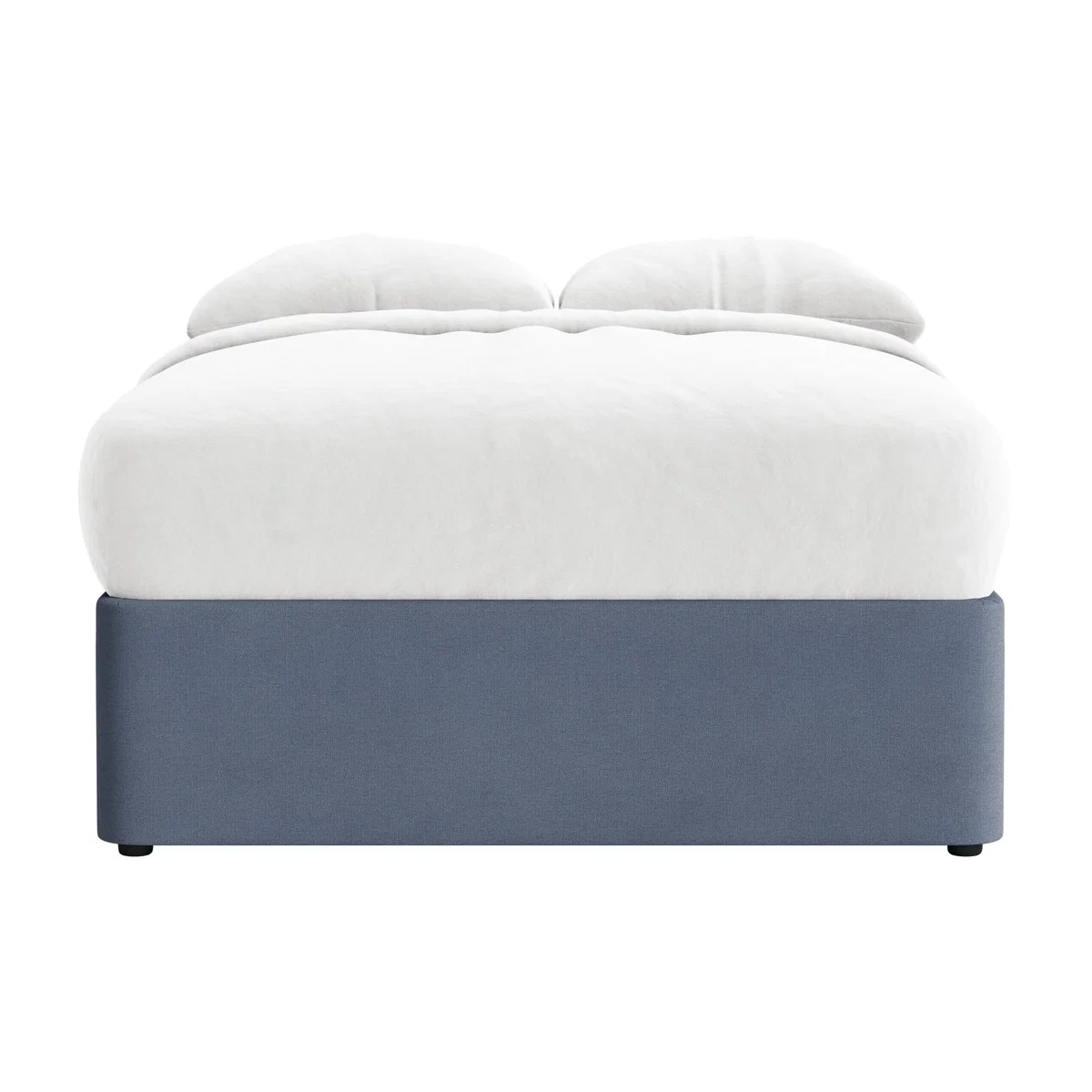 Side Stash 1.5 Drawer Bed Double in Rainy Window Clever Twill – image 1