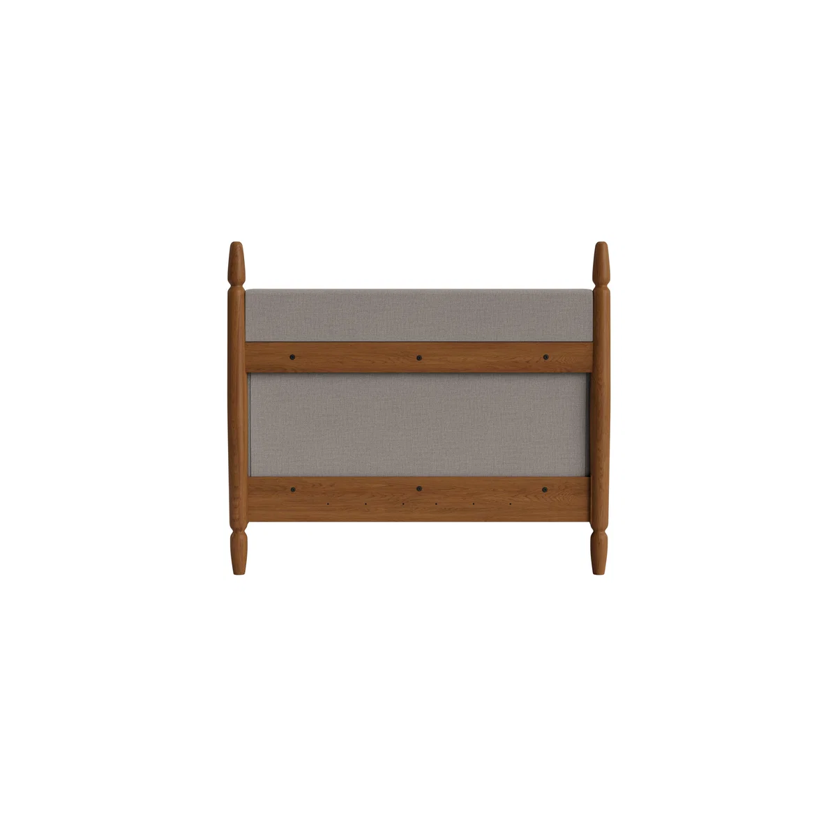 Double Pippi Bed in Warm Ash in Grandpa's Trousers Clever Woolly Fabric – image 4