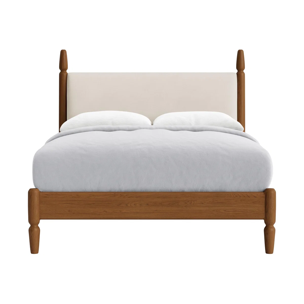 Double Pippi Bed in Warm Ash in Posh Envelope Clever Cotton – image 1