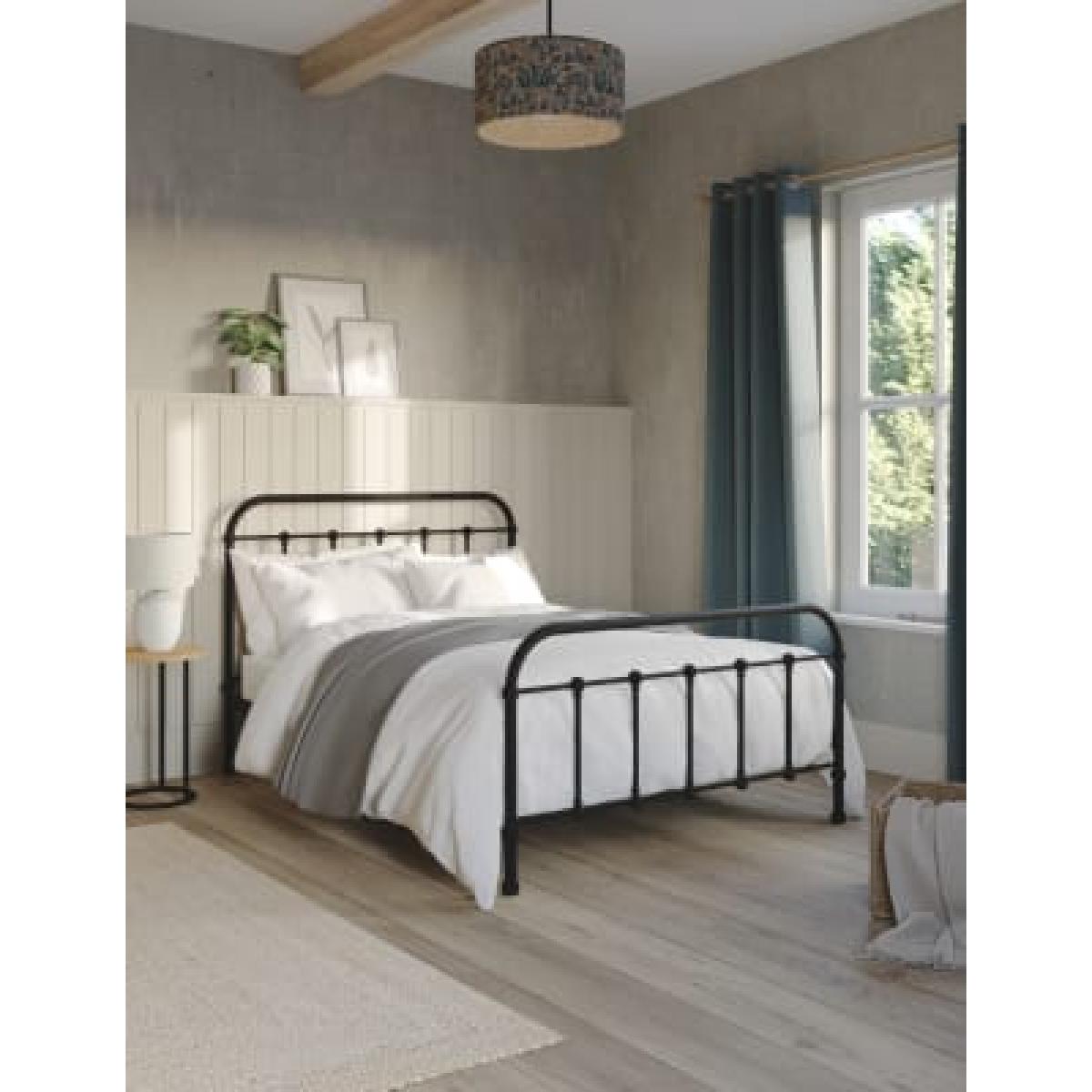 M&S  Harlow Bed - 5FT - Dark Charcoal, Dark Charcoal – image 3