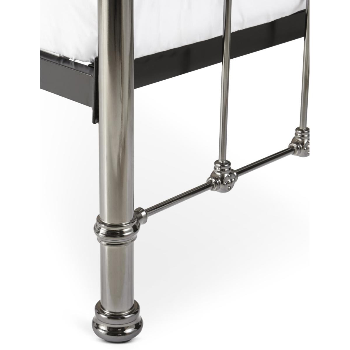 Castello Bed - 6FT - Gunmetal, Gunmetal – image 5