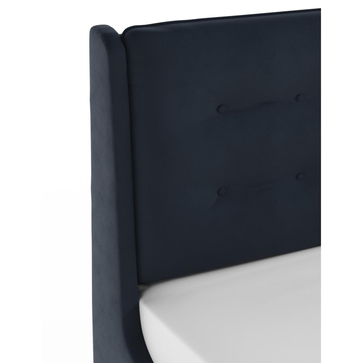 M&S Monroe Upholstered Bed - 5FT - Midnight Navy, Midnight Navy,Khaki – image 2