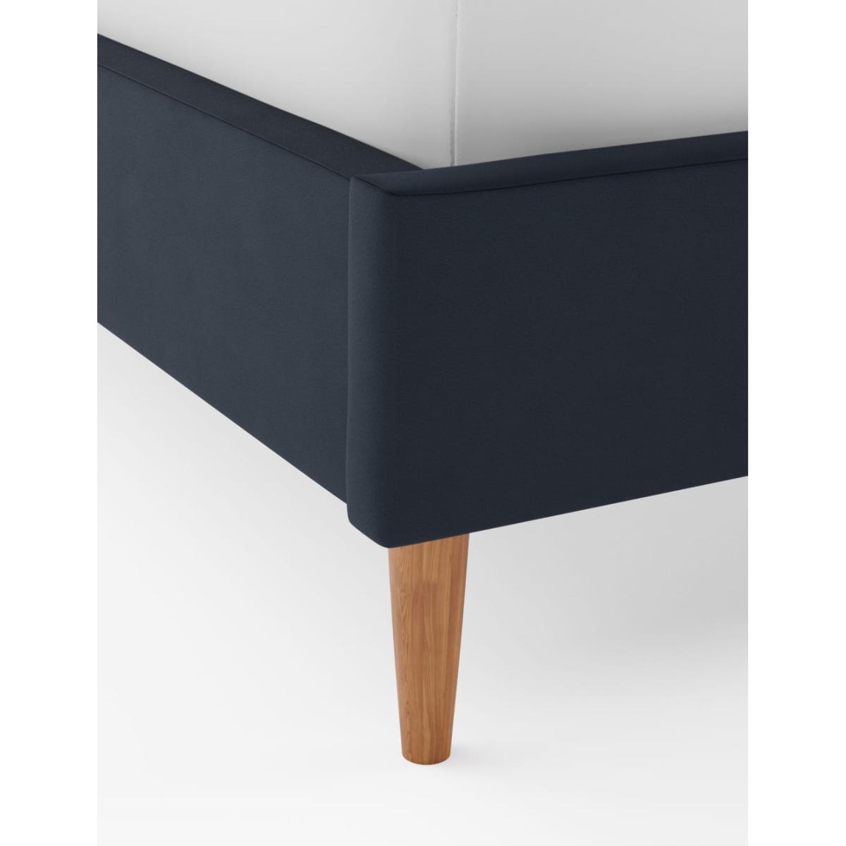 M&S Monroe Upholstered Bed - 5FT - Midnight Navy, Midnight Navy,Khaki – image 6
