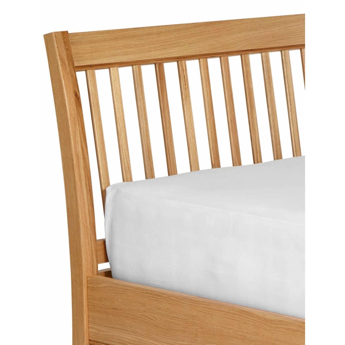 Padstow Bed - 6FT - Oak, Oak – image 5