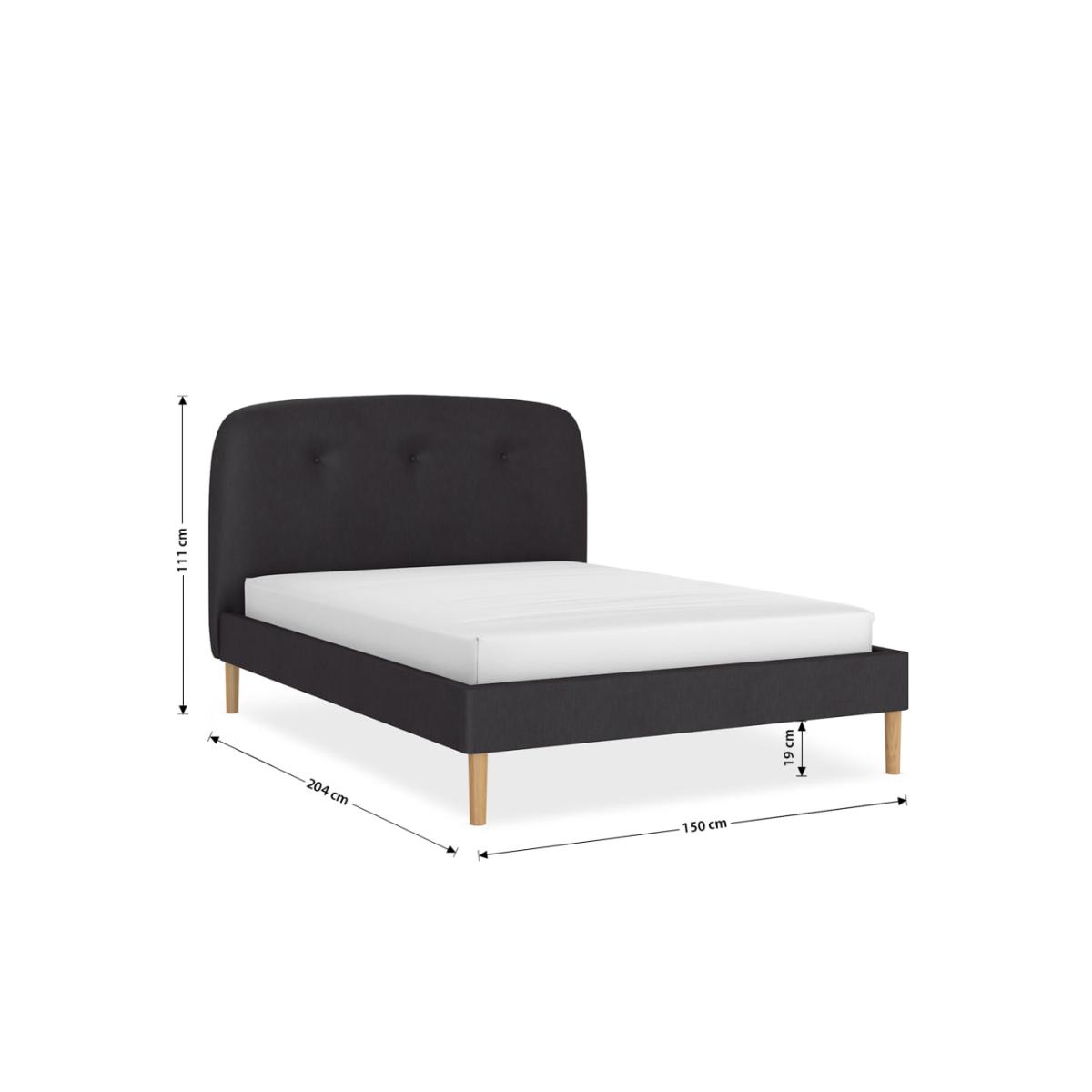M&S Mila Bed - 4FT6 - Ochre, Ochre,Dark Grey,Blush Pink,Soft Teal – image 5