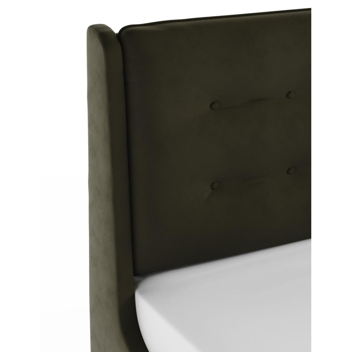 M&S Monroe Upholstered Bed - 5FT - Khaki, Khaki – image 3