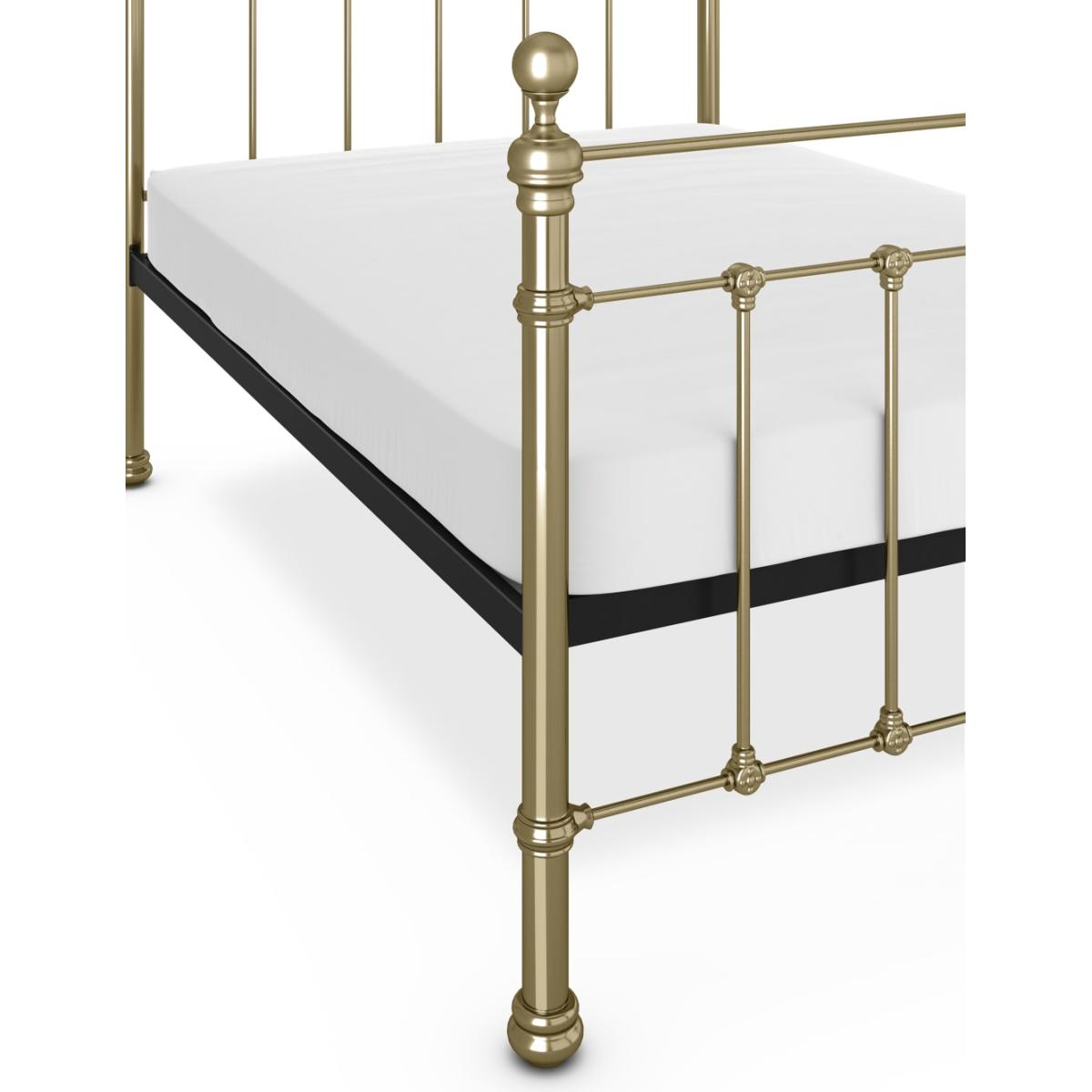Castello Bed - 5FT - Antique Brass, Antique Brass – image 4