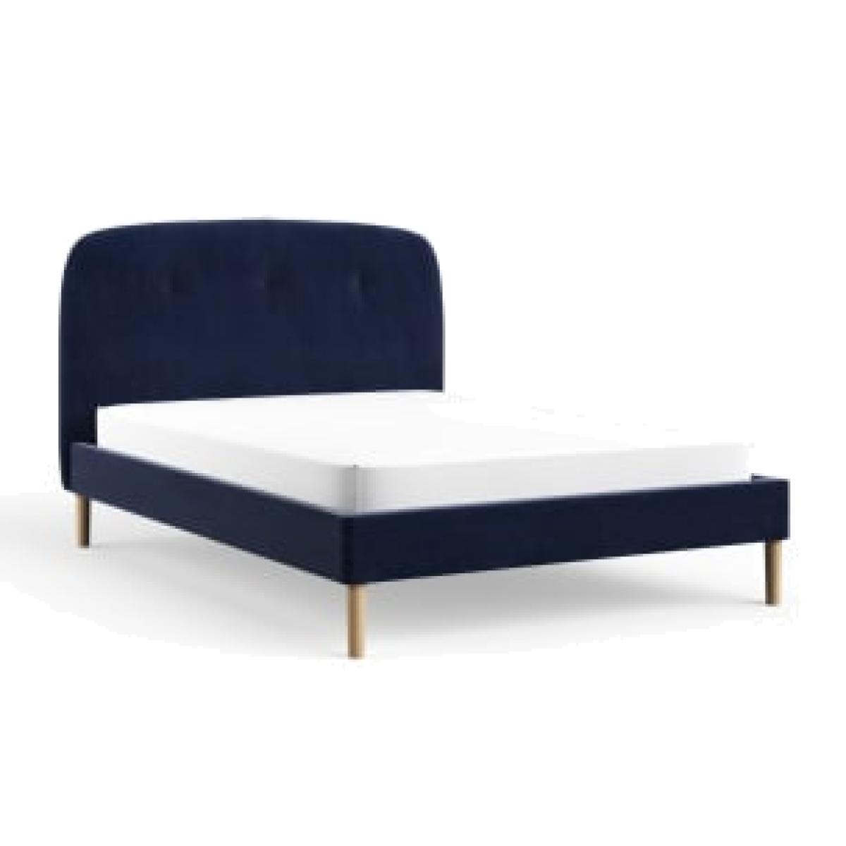 Loft Mila Bed - 5FT - Navy, Navy,Mid Grey,Blush Pink,Soft Teal,Ochre,Dark Grey – image 1
