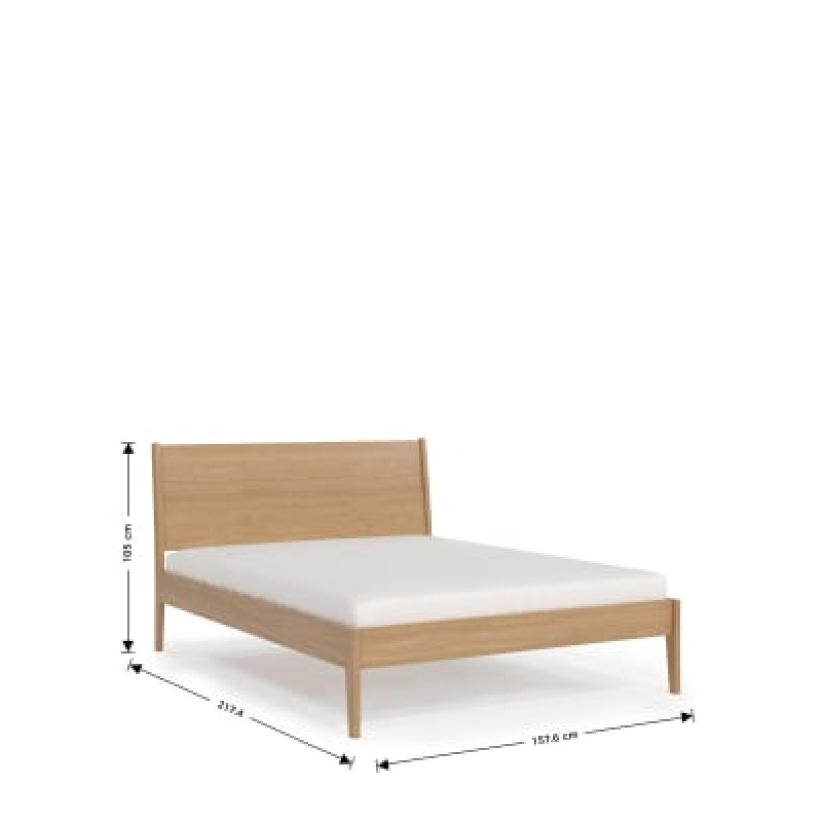 M&S  Auburn Bed - 5FT - Oak, Oak,Walnut – image 6