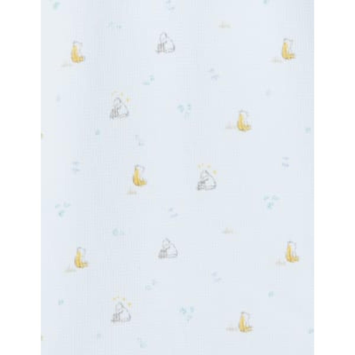 M&S Pure Cotton Printed 3.0 Tog Sleeping Bag (0-36 Mths) - 0-6 M - Cream Mix, Cream Mix – image 4