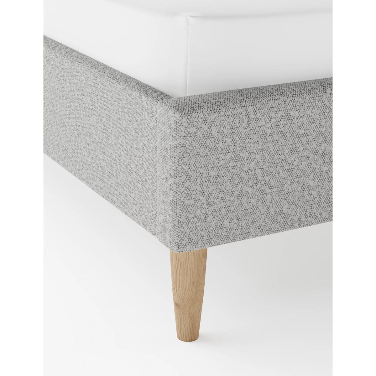 M&S Cassis Upholstered Bed - 4FT6 - Latte, Latte,Grey Mix,Cream Mix – image 7