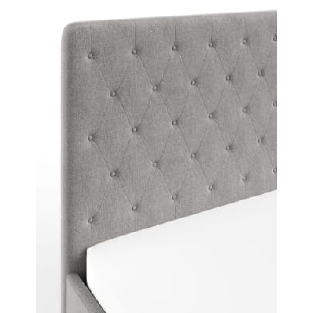 M&S  Amelie Bed - 6FT - Pearl Grey, Pearl Grey – image 2