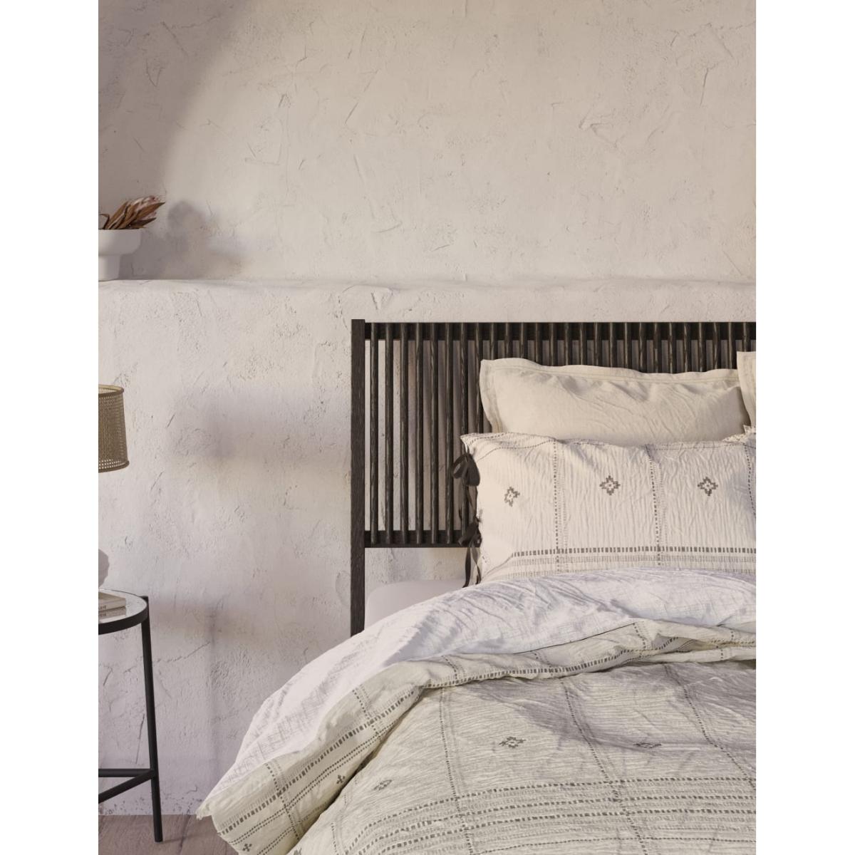 M&S X Fired Earth Charcoal Bed - 5FT - Black, Black – image 8